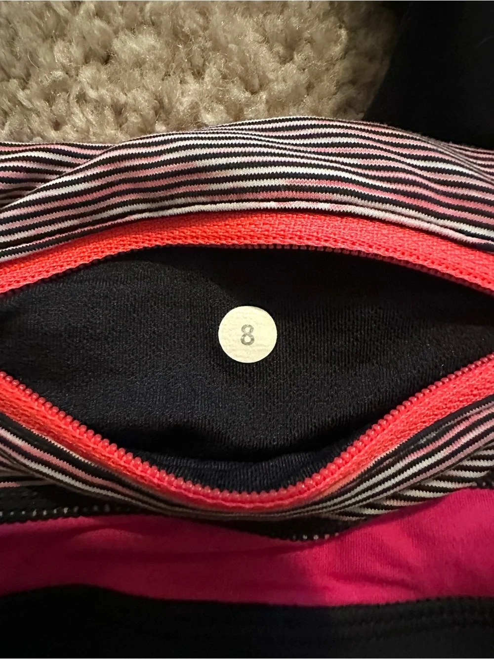 LULULEMON black capri leggings